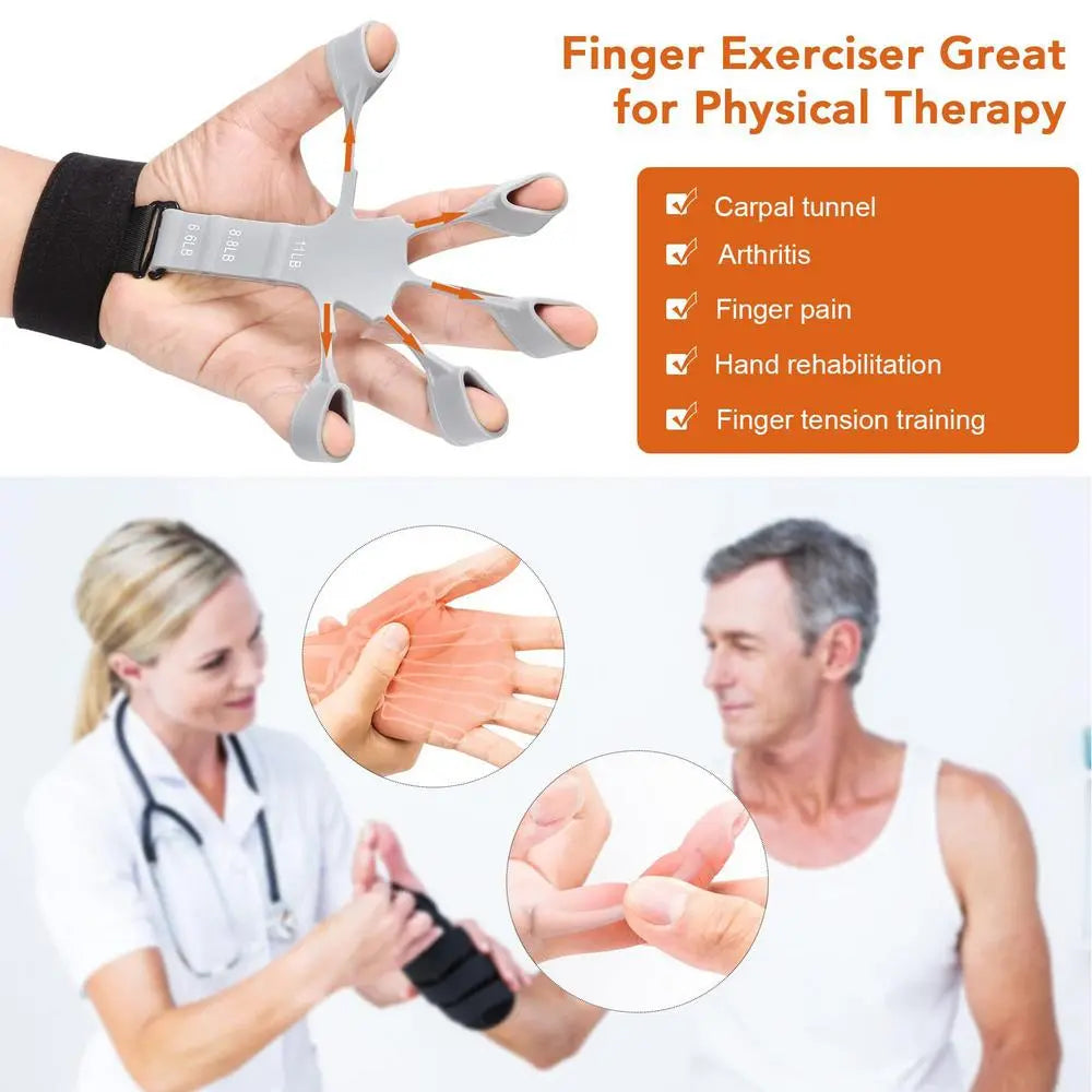6 Resistant Levels Recovery Hand Strengthener