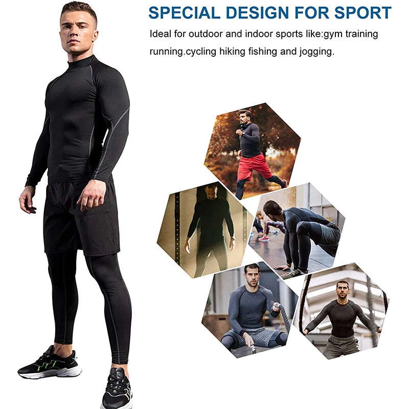 Quick Dry Bodybuilding Men Sport's T-Shirt
