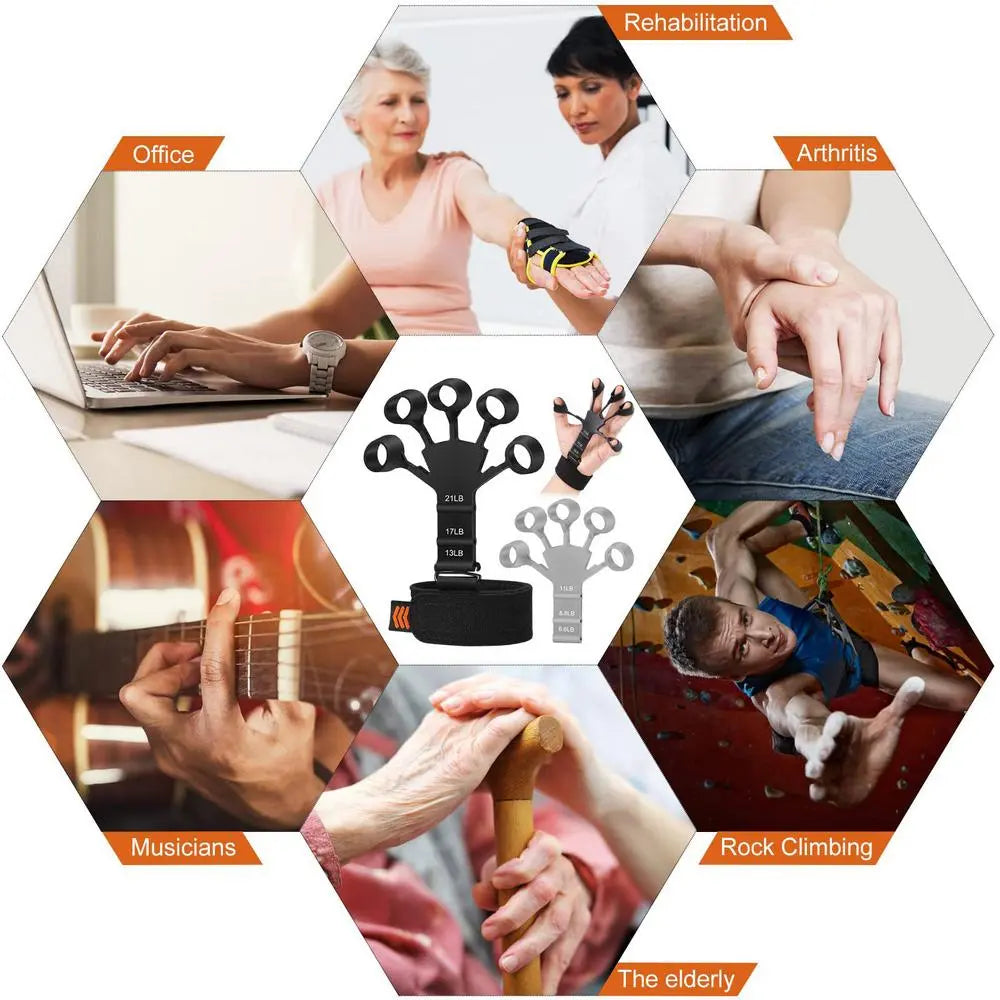 6 Resistant Levels Recovery Hand Strengthener