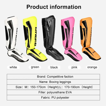 Professional Kickboxing Leg Guard