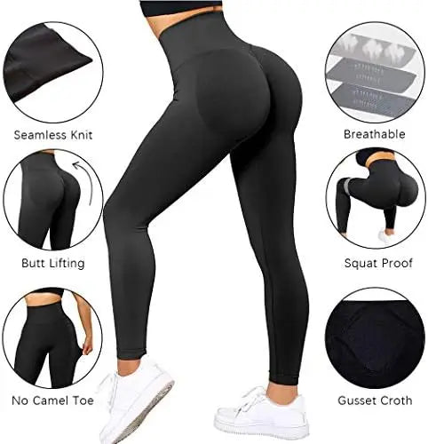 2024 Seamless Knitted Fitness GYM Pants