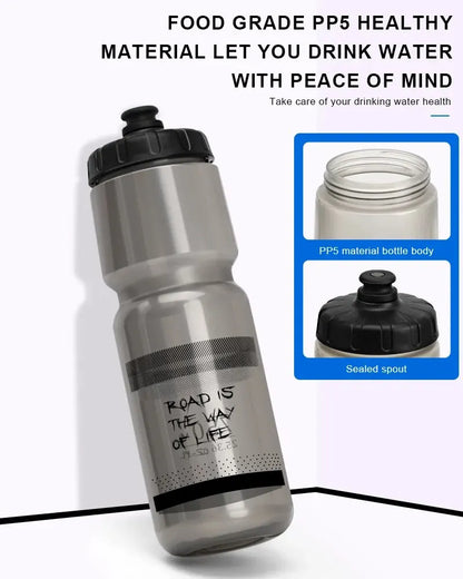 RIDERACE Bicycle Water Bottle 750ML PP5 Plastic