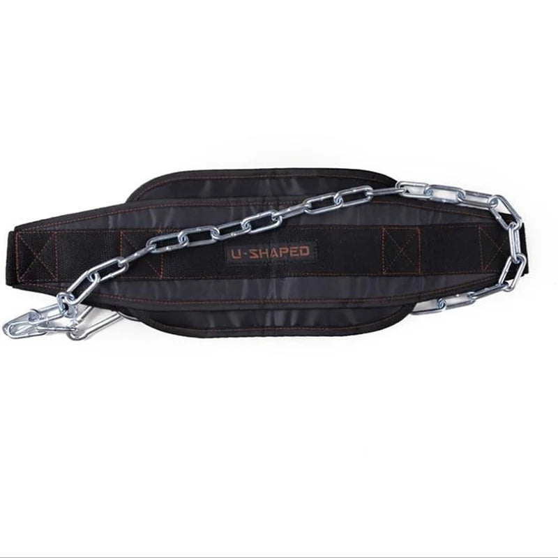 Weight Lifting Belt With Chain